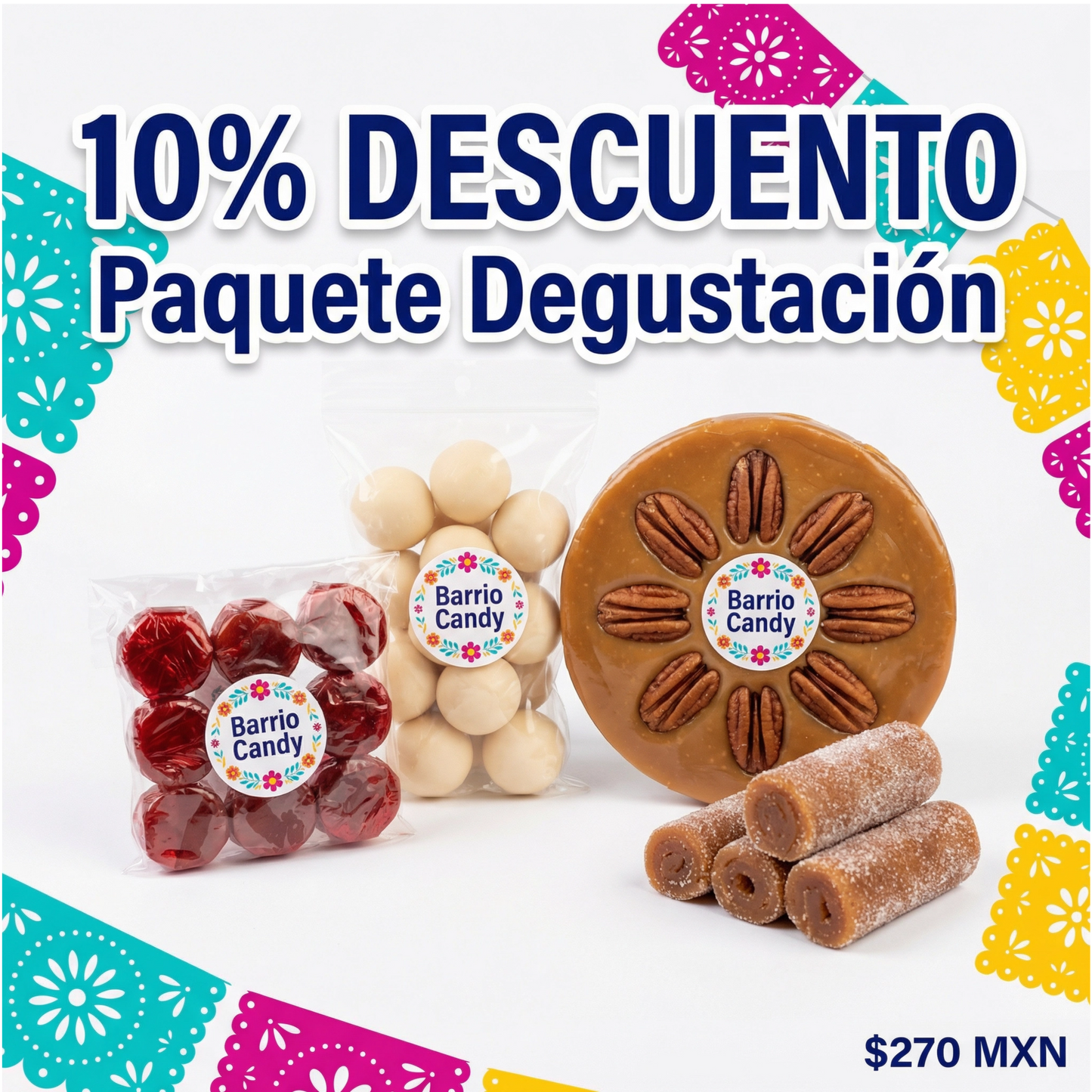 🎁 Paquete Degustación Barrio Candy