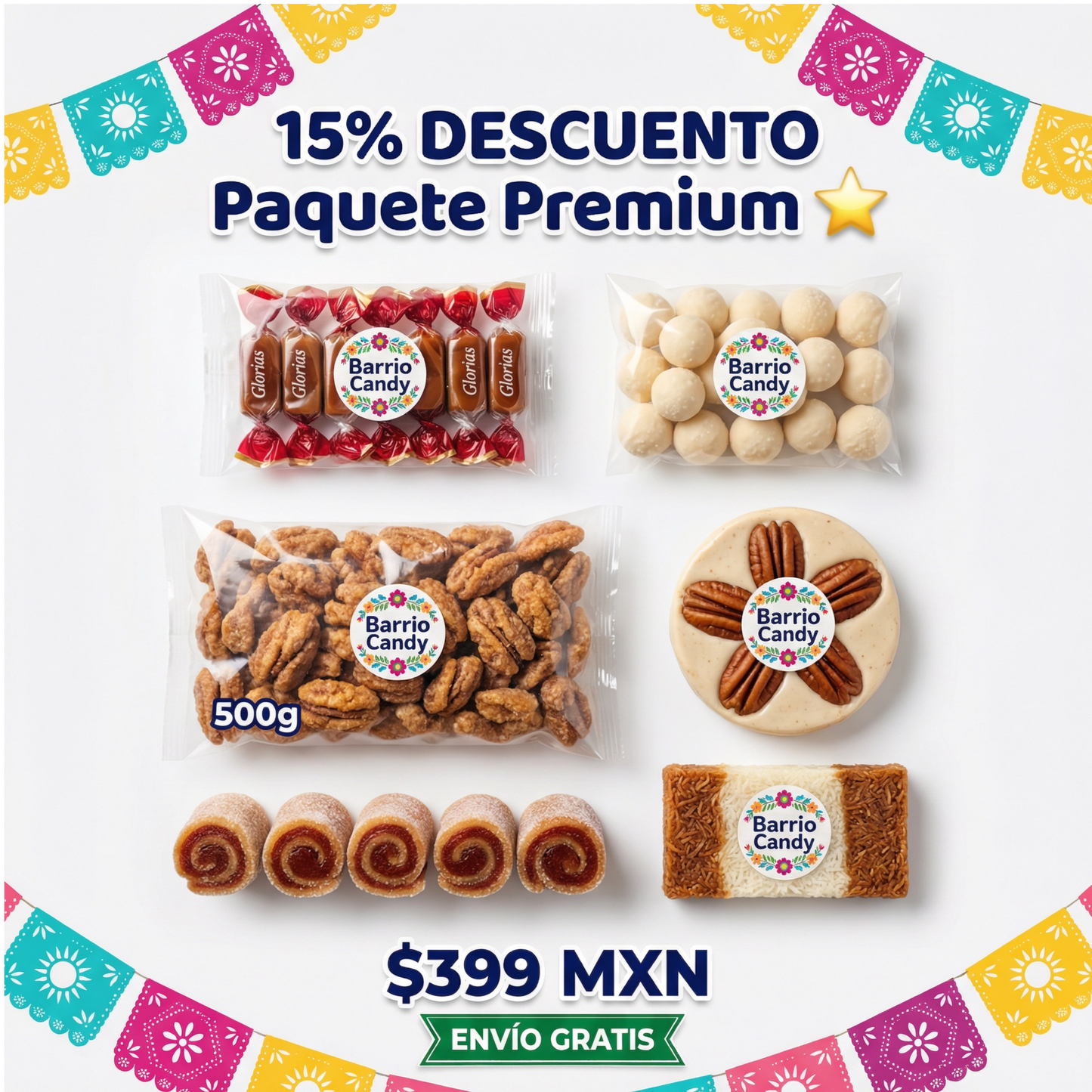 ⭐ Paquete Premium Barrio Candy