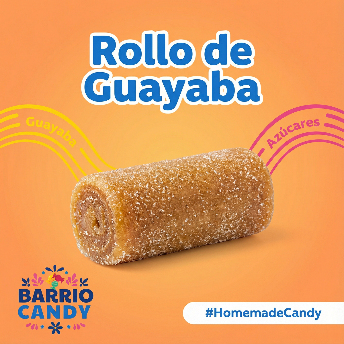 Rollo de guayaba, incluido en la Caja Ofrenda